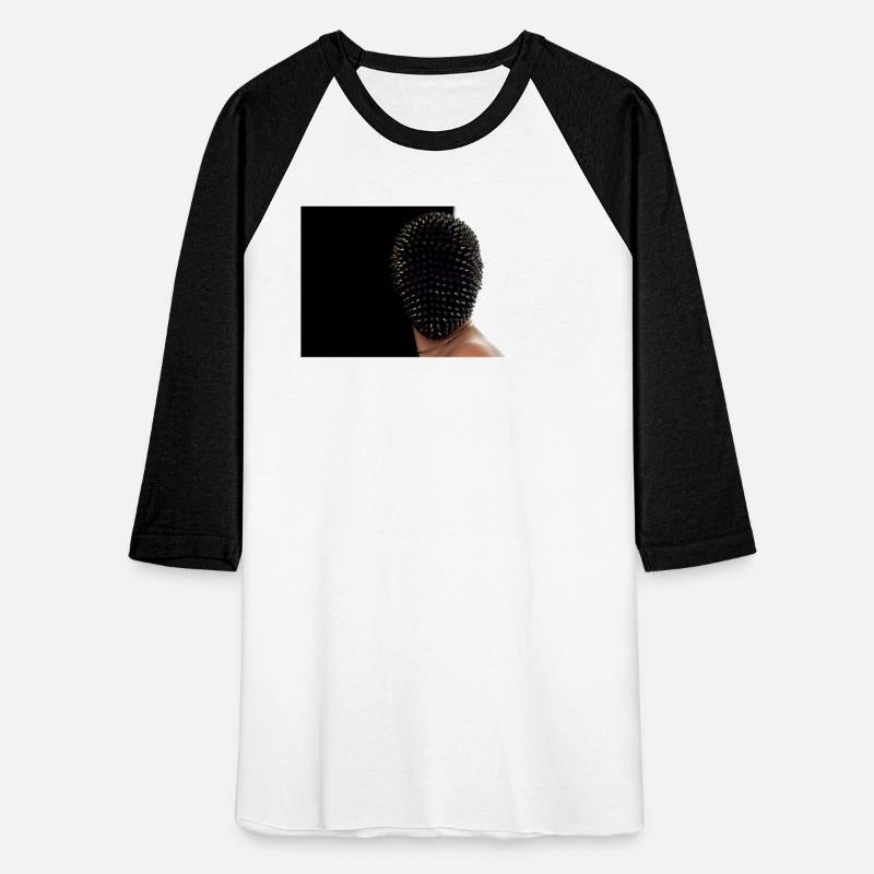 Black and white mask