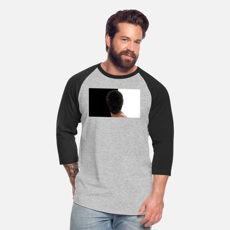 Black and white mask