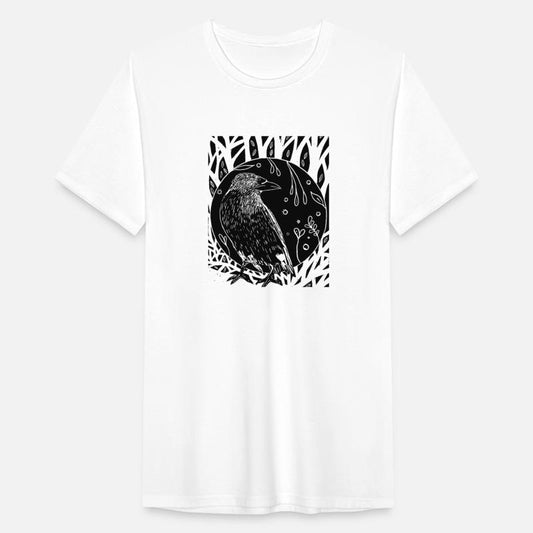 Black and White Raven