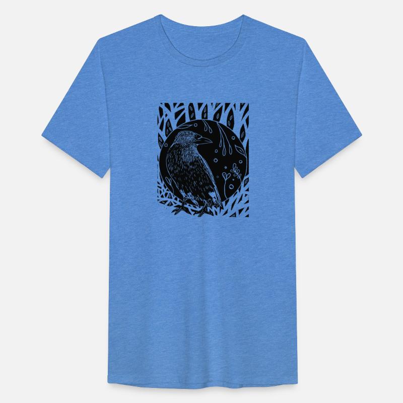 Black and White Raven