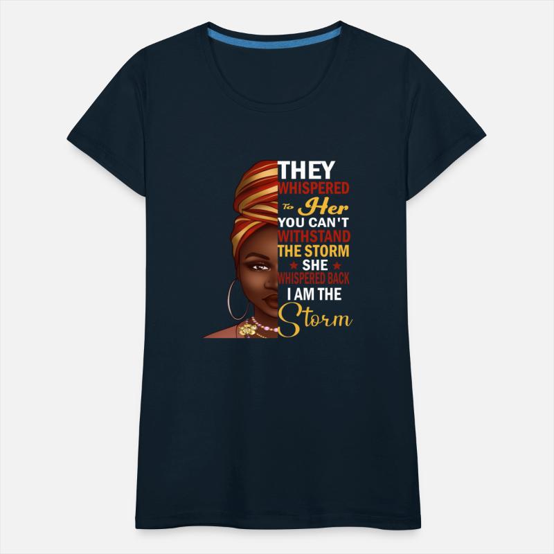 Black History Month African Woman I Am The Storm