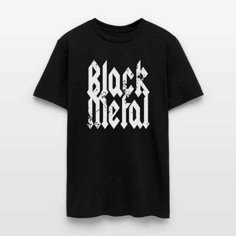 Black Metal Music Saying Metalhead Festival Gig