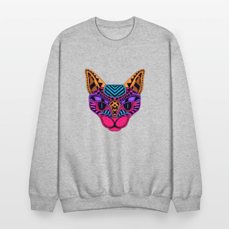 Black Neon Cat T shirt