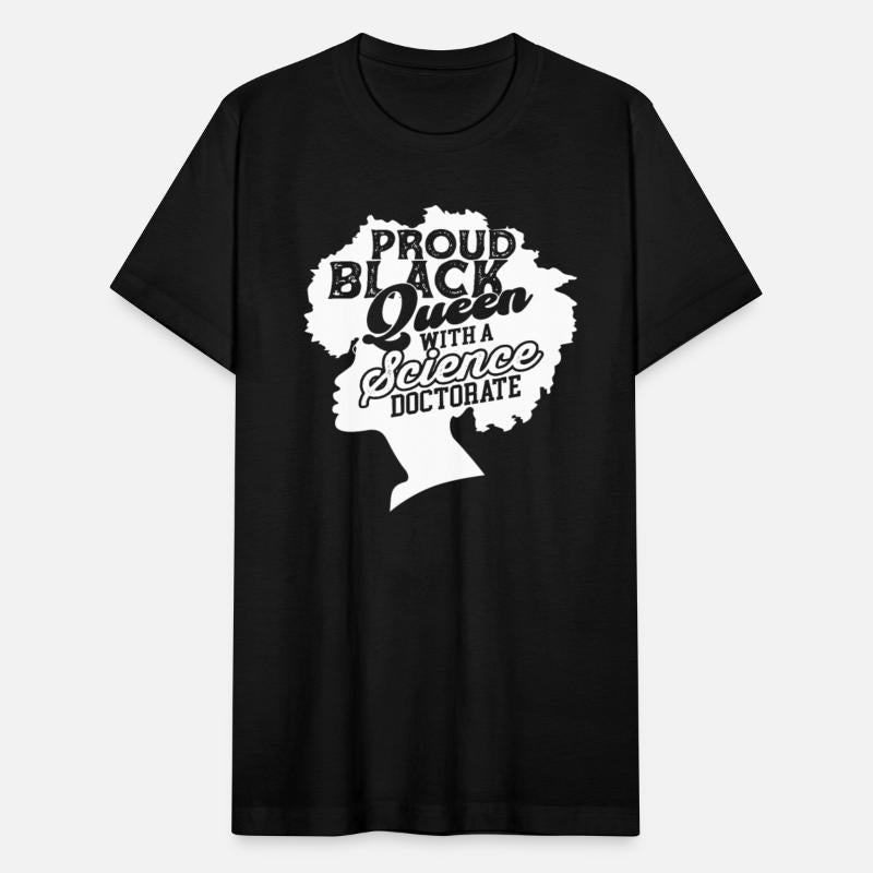 Black Queen With Science Doctorate Phd