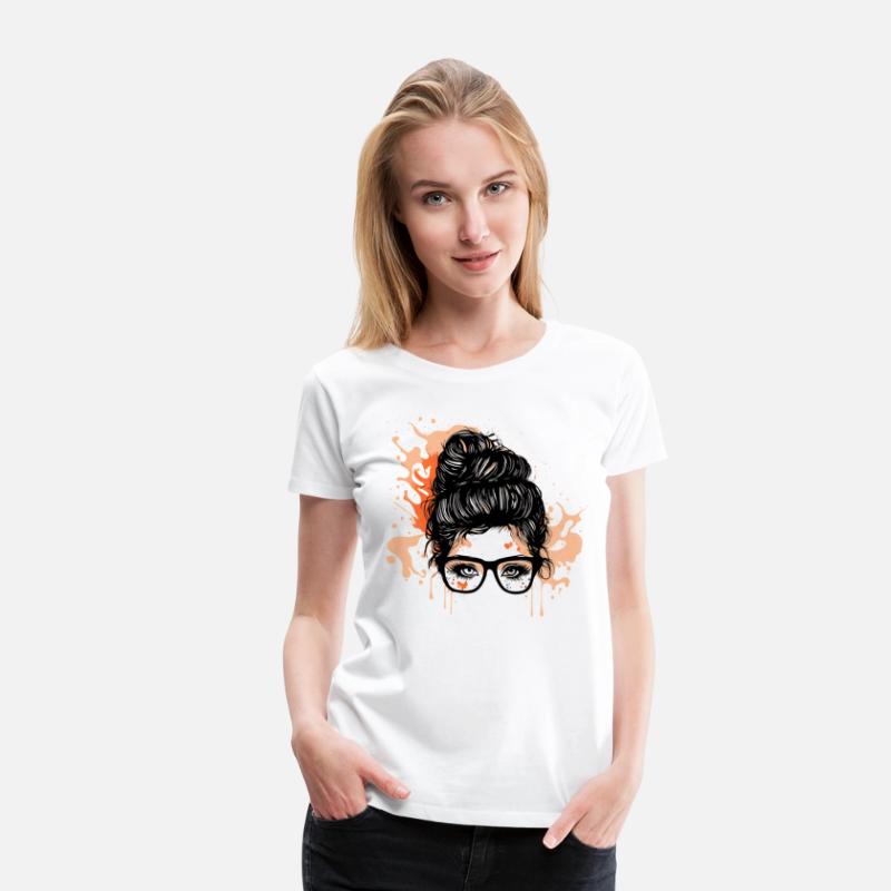 Bold Expression: Stylish Woman with Artistic Flair