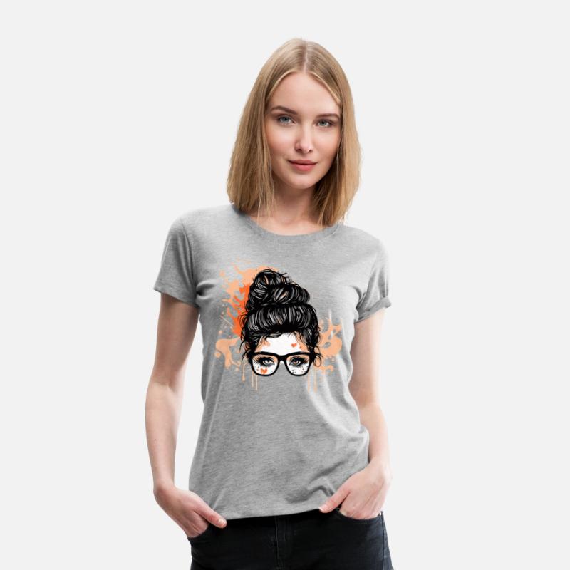 Bold Expression: Stylish Woman with Artistic Flair