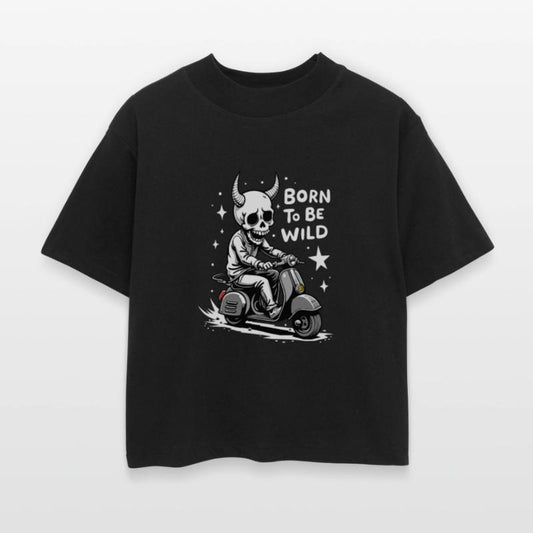 Born to Be Wild - Skull Devil on Scooter