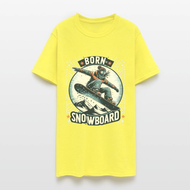 Born To Snowboard Snowboarder Winter Sports