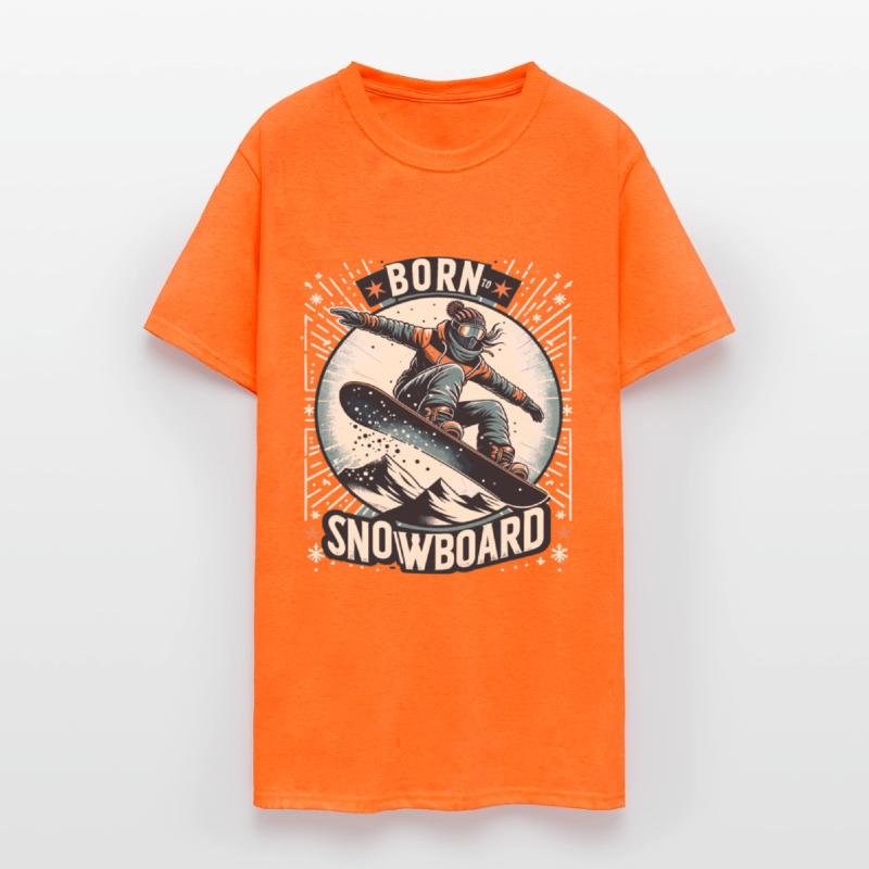 Born To Snowboard Snowboarder Winter Sports