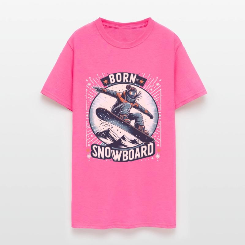 Born To Snowboard Snowboarder Winter Sports