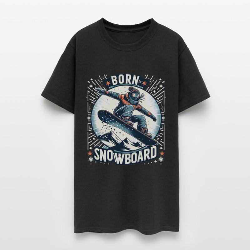 Born To Snowboard Snowboarder Winter Sports