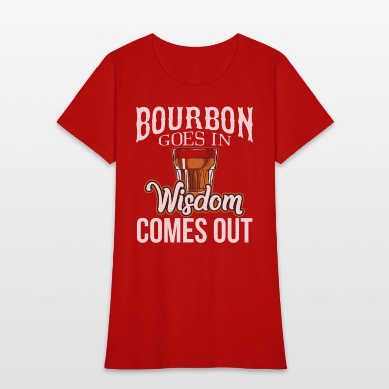 Bourbon Goes In Wisdom Comes Out