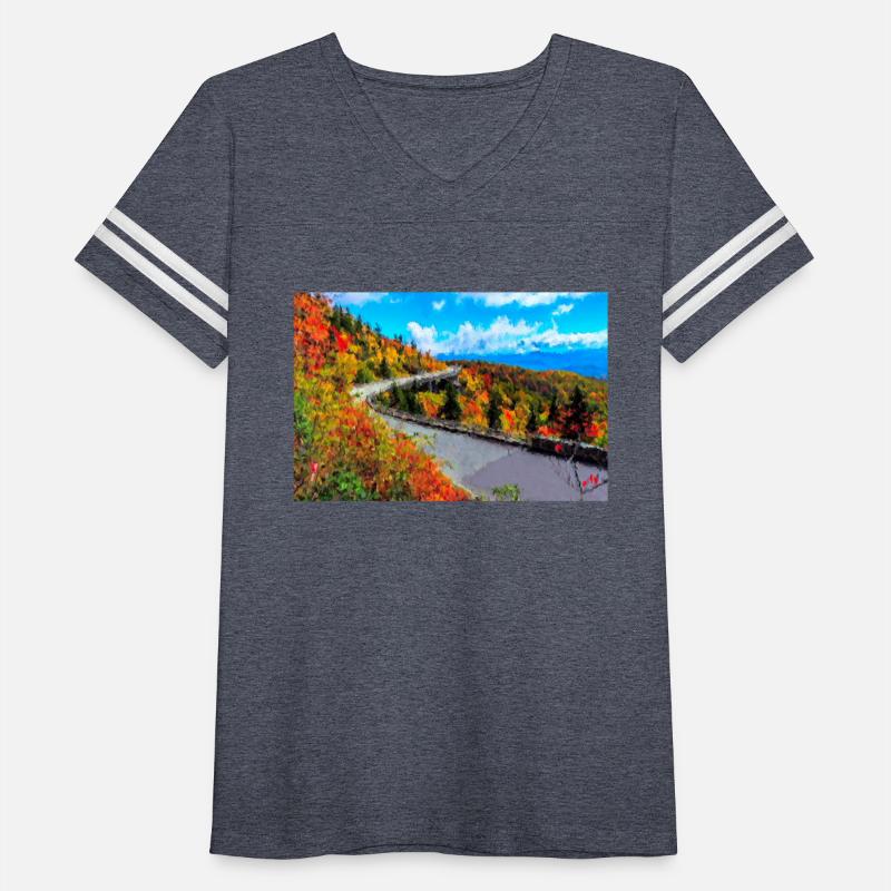 Brushed Blue Ridge Mountain Foliage