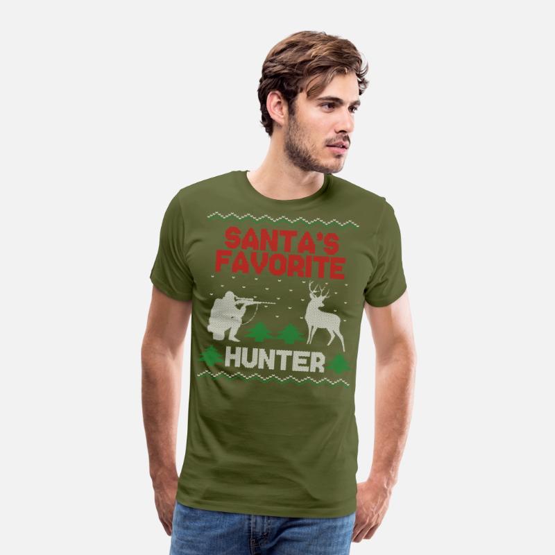 Buck Deer Hunting Hunter Christmas