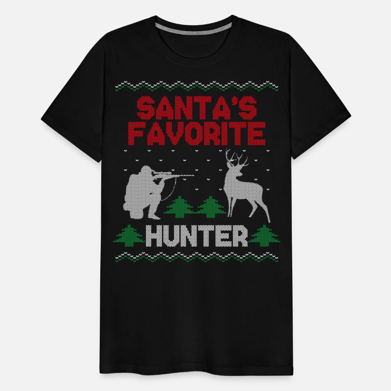 Buck Deer Hunting Hunter Christmas