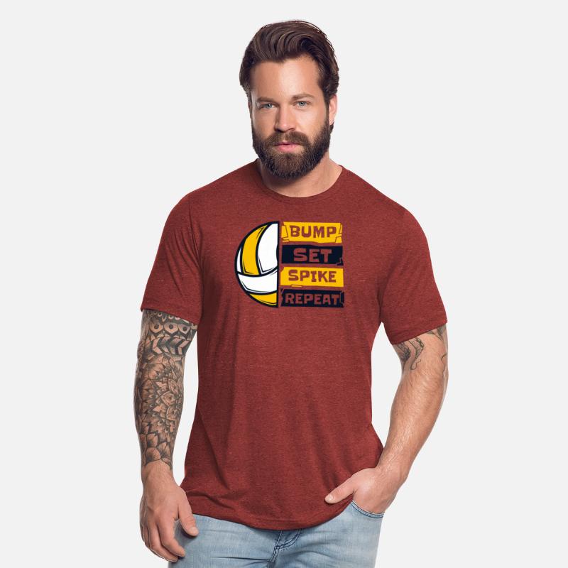 Bump Set Spike Repeat Coach Team Player Trainer