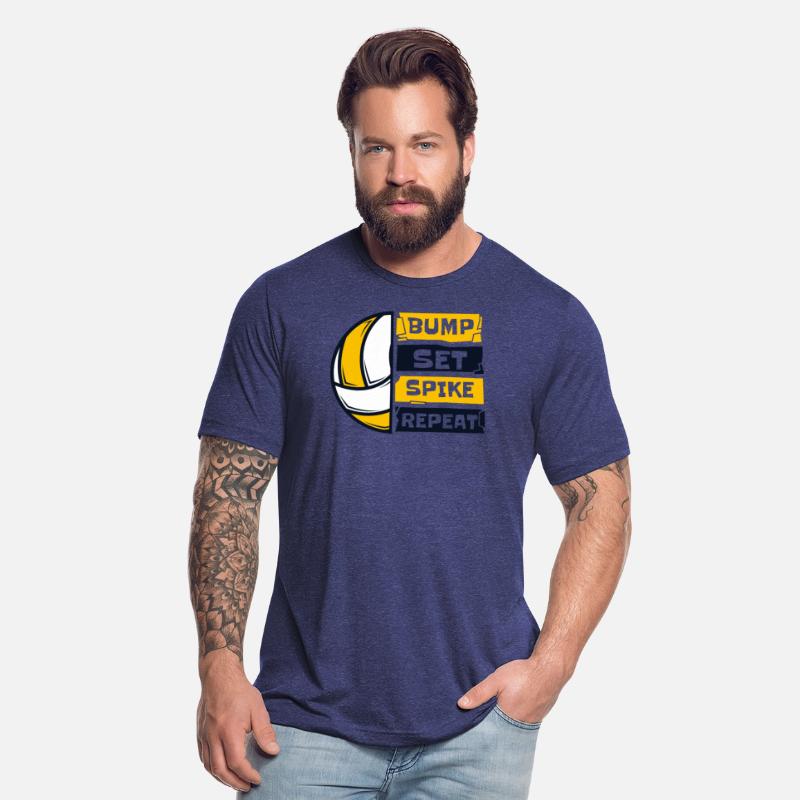 Bump Set Spike Repeat Coach Team Player Trainer