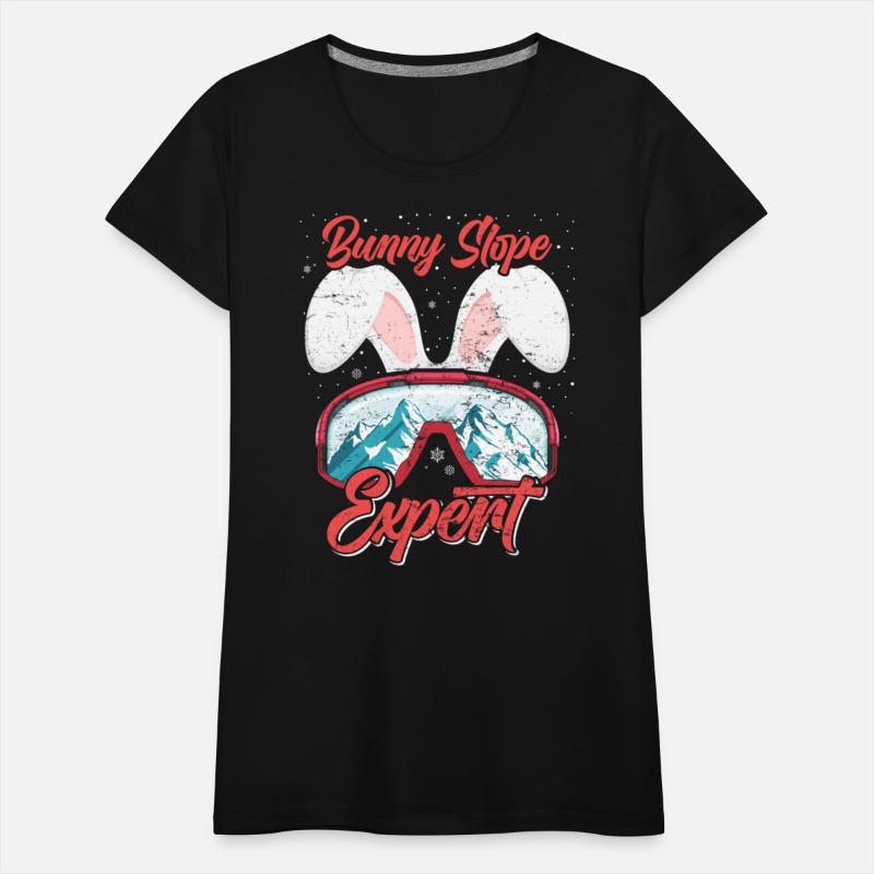 Bunny Slope Expert Skiing Women Ski Bunnies