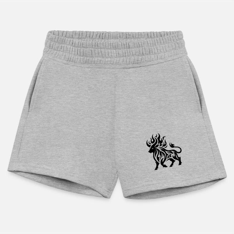 Burning Bull Tattoo Fire Flames Style