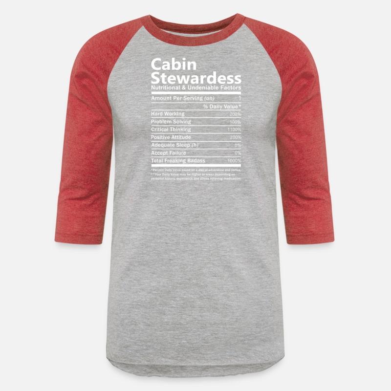 Cabin Stewardess T Shirt - Nutritional And Undenia