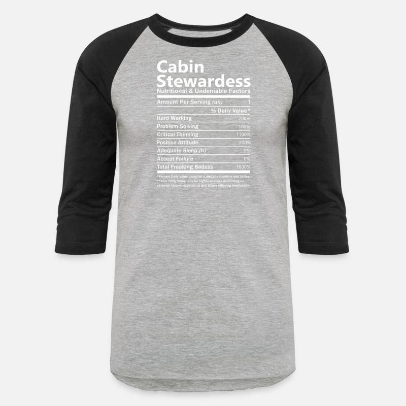 Cabin Stewardess T Shirt - Nutritional And Undenia