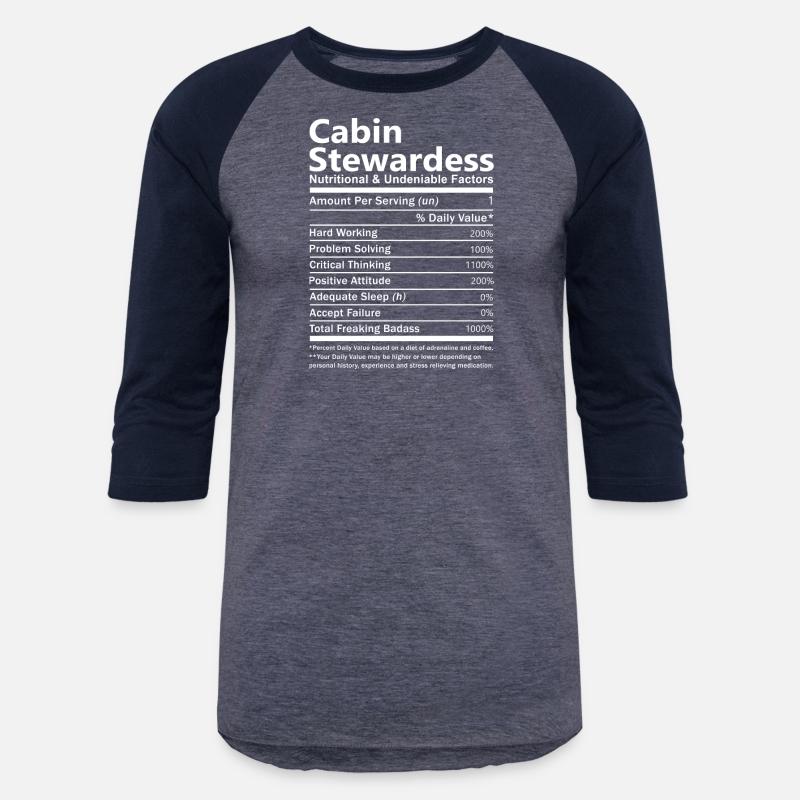 Cabin Stewardess T Shirt - Nutritional And Undenia