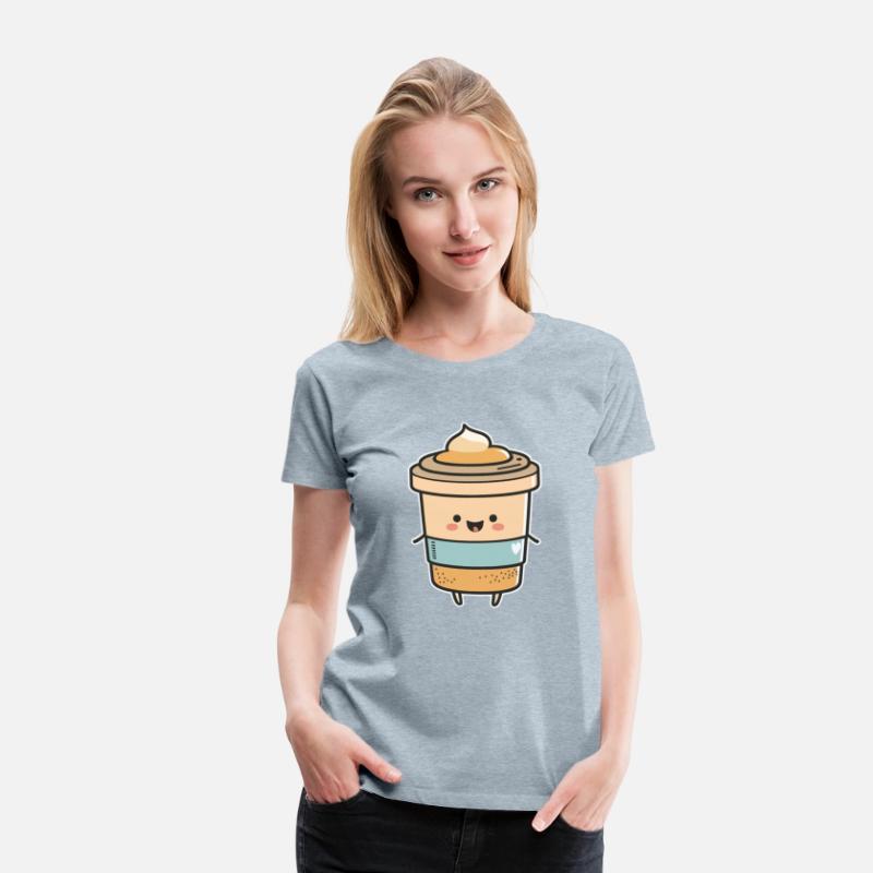 Caffeine Cutie: Adorable Coffee Cup Design