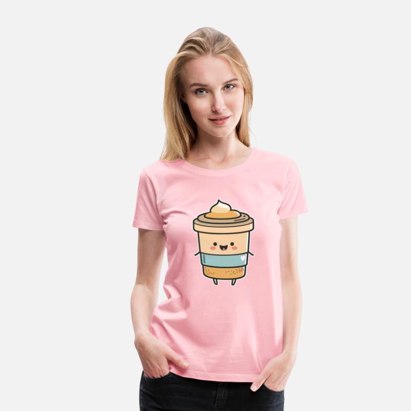 Caffeine Cutie: Adorable Coffee Cup Design