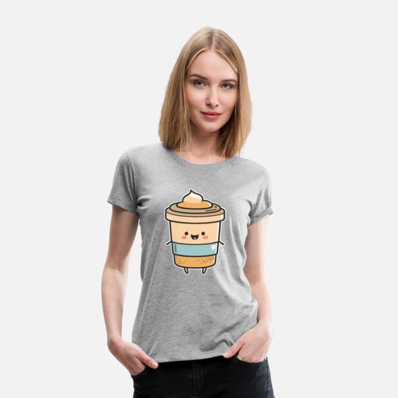 Caffeine Cutie: Adorable Coffee Cup Design