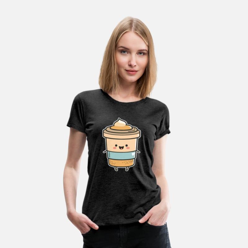 Caffeine Cutie: Adorable Coffee Cup Design