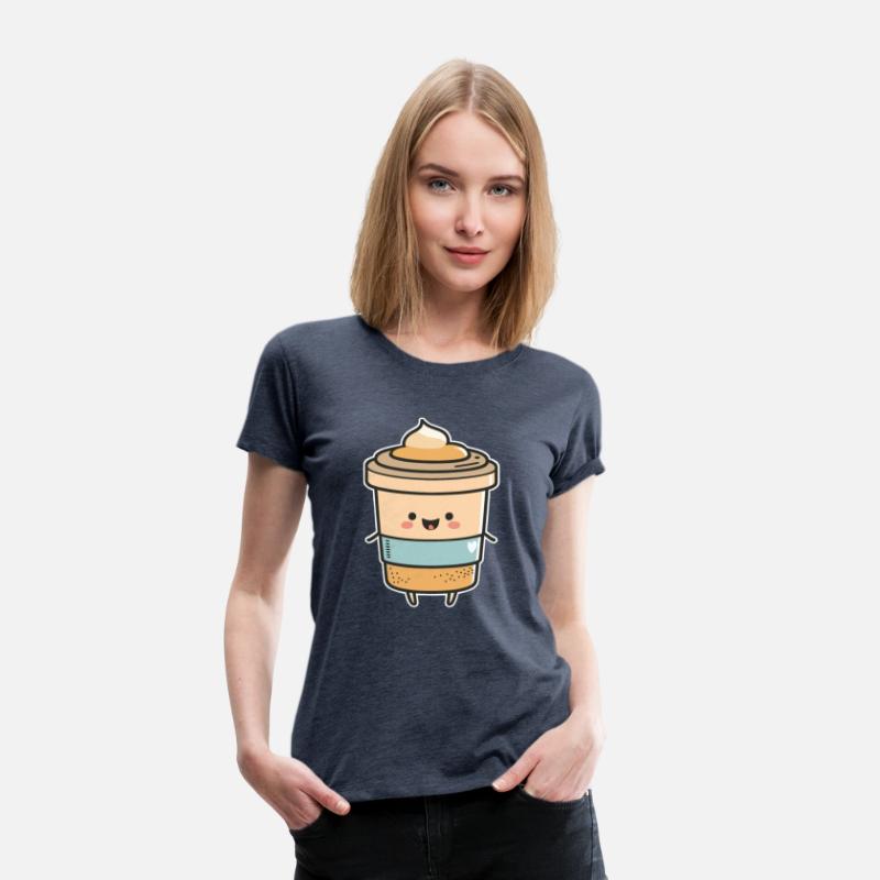 Caffeine Cutie: Adorable Coffee Cup Design