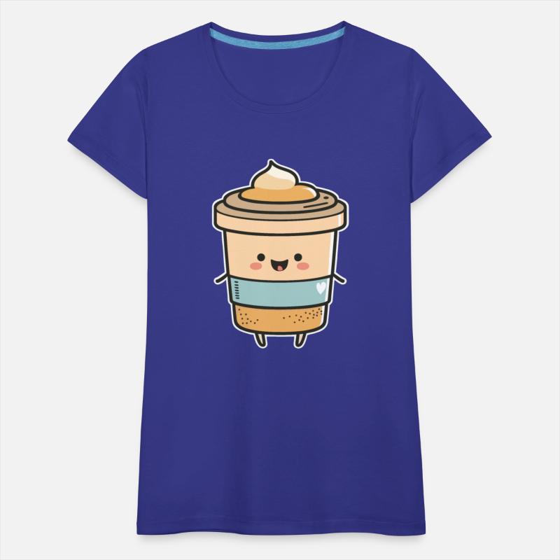Caffeine Cutie: Adorable Coffee Cup Design