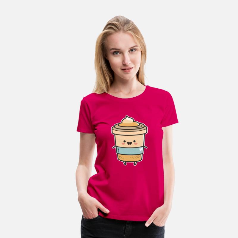 Caffeine Cutie: Adorable Coffee Cup Design