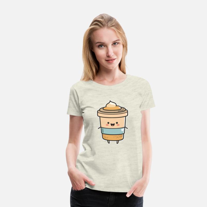 Caffeine Cutie: Adorable Coffee Cup Design