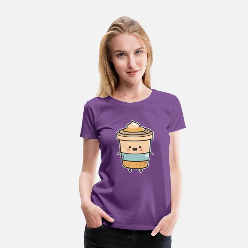 Caffeine Cutie: Adorable Coffee Cup Design
