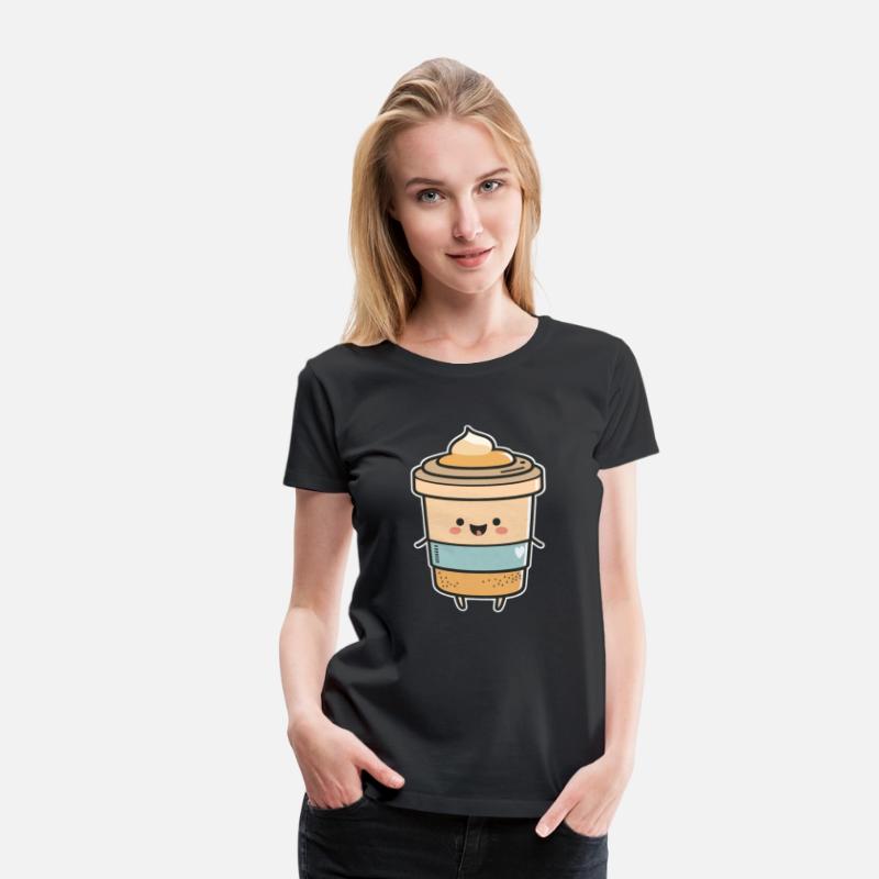 Caffeine Cutie: Adorable Coffee Cup Design