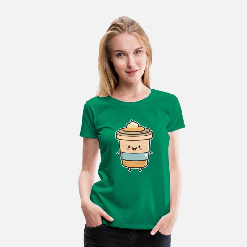 Caffeine Cutie: Adorable Coffee Cup Design