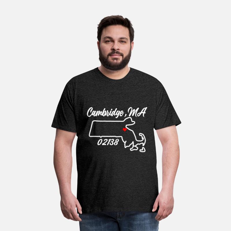 Cambridge MA 02138 MASS Massachusetts Map Souvenir