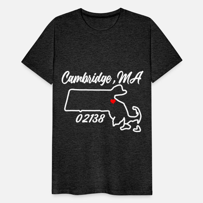 Cambridge MA 02138 MASS Massachusetts Map Souvenir