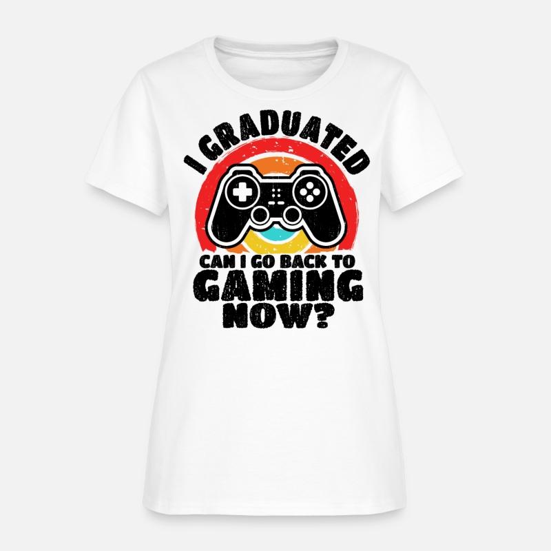 Can I Go Back To Gaming Funny Graduation Gamer