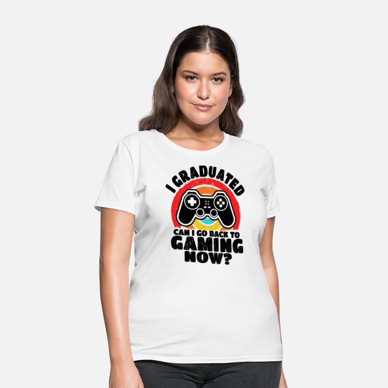 Can I Go Back To Gaming Funny Graduation Gamer