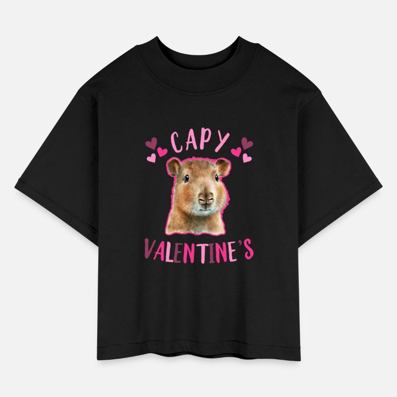 Capy Valentines Day Cute Capybara Love