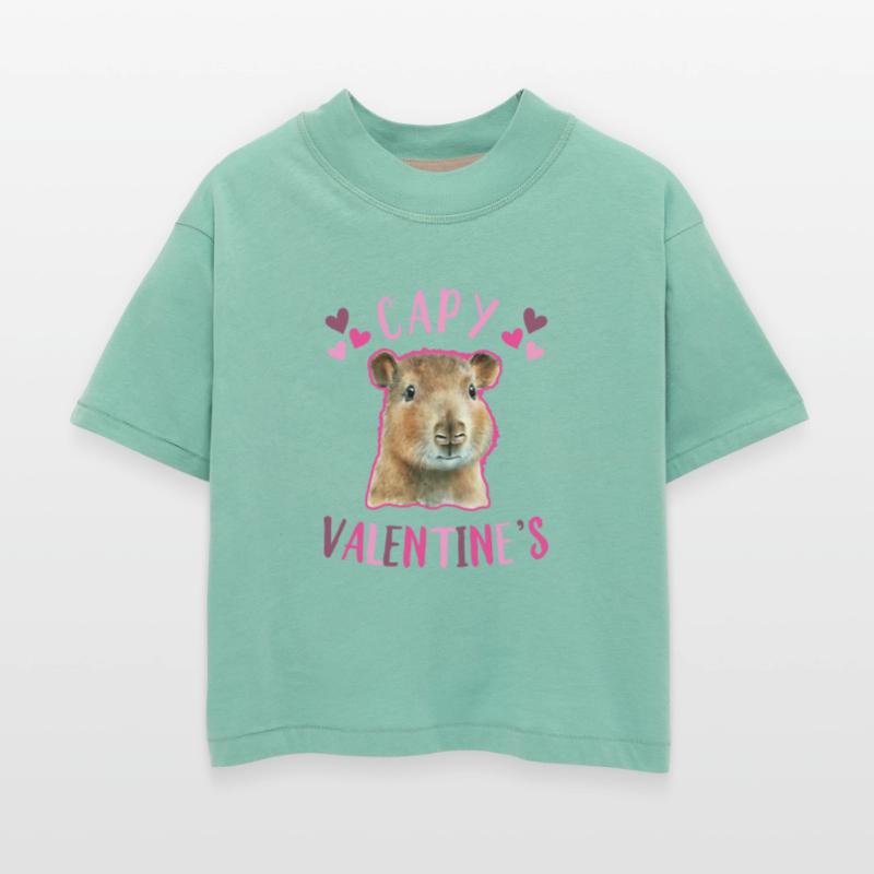 Capy Valentines Day Cute Capybara Love
