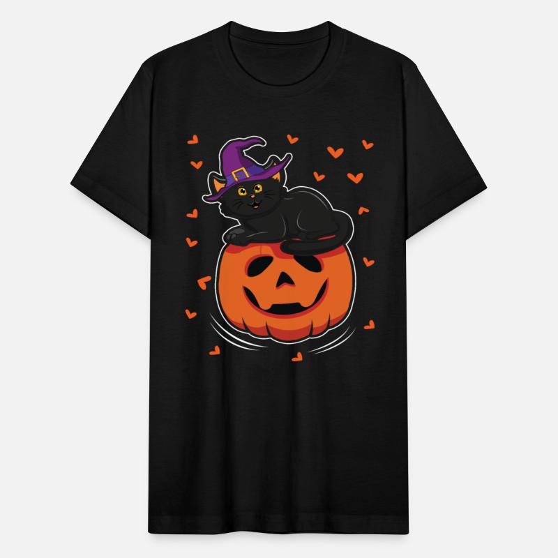 Cat In Pumpkin Cool Creepy Halloween