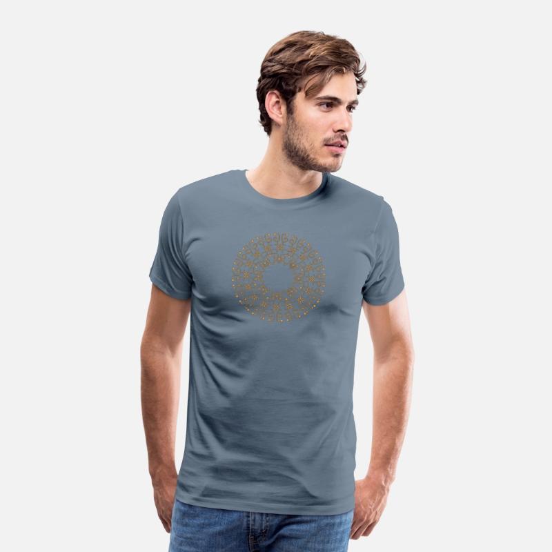 Celestial Flow Mandala Tee – Sacred Energy Design