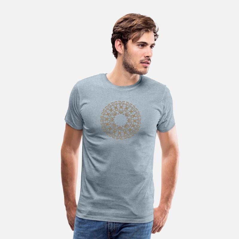 Celestial Flow Mandala Tee – Sacred Energy Design