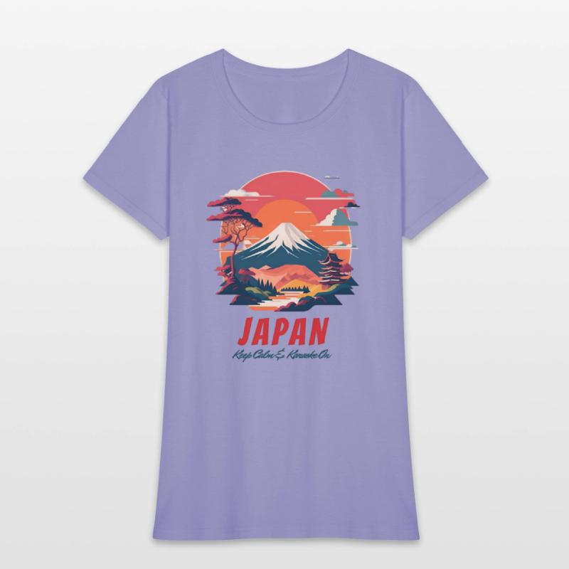 Charming Witty Japan Sunset Mt Fuji Cultural Humor