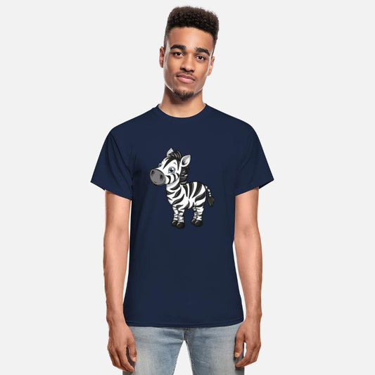 Charming Zebra Character with Big Eyes