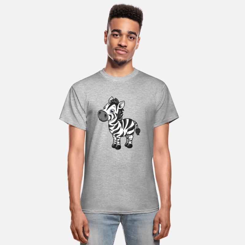 Charming Zebra Character with Big Eyes