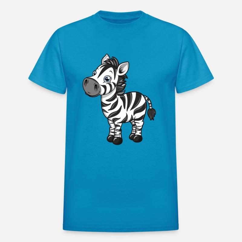 Charming Zebra Character with Big Eyes